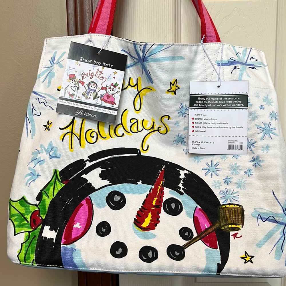 Brighton Snow Day Tote NWT